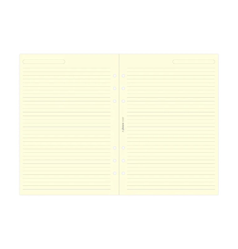Feuilles de notes lignées FILOFAX - Cotton Cream - A5 - A5 - Ligné - 5015142119065
