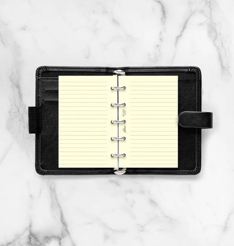 Feuilles de notes lignées FILOFAX - Cotton Cream - Mini - Mini - Ligné - 5015142154783