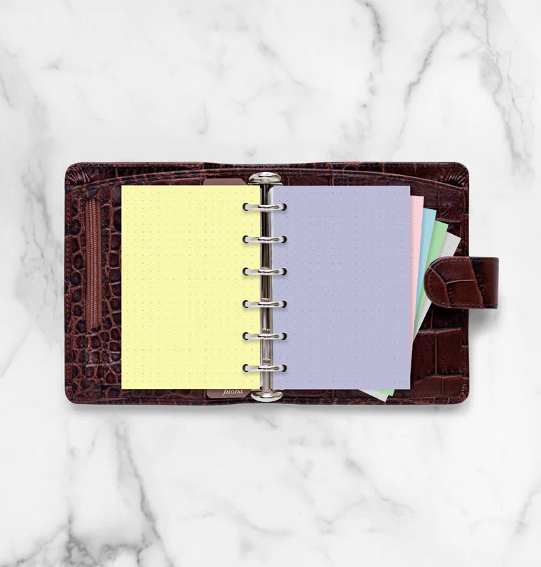 Feuilles de notes pointillées FILOFAX - Assortiment Pastel - Pocket - Pocket - Pointillé - 5015142277789