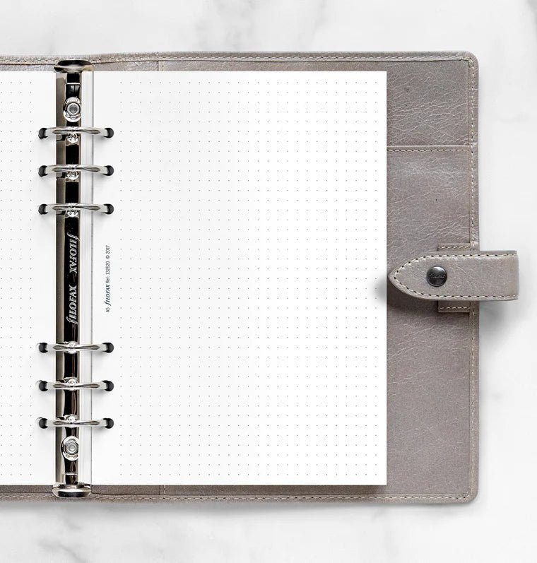 Feuilles de notes pointillées FILOFAX - Blanc - A5 - A5 - Pointillé - 5015142277727
