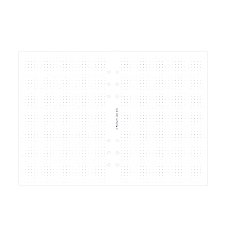 Feuilles de notes pointillées FILOFAX - Blanc - A5 - A5 - Pointillé - 5015142277727