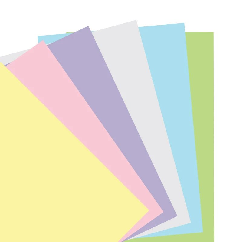 Feuilles de notes unies FILOFAX - Assortiment Pastel - Pocket - Pocket - Uni - 5015142277826