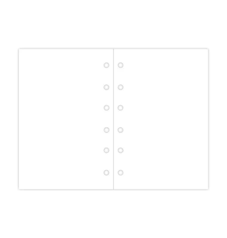Feuilles de notes unies FILOFAX - Blanc - Pocket - Pocket - Uni - 5015142600068
