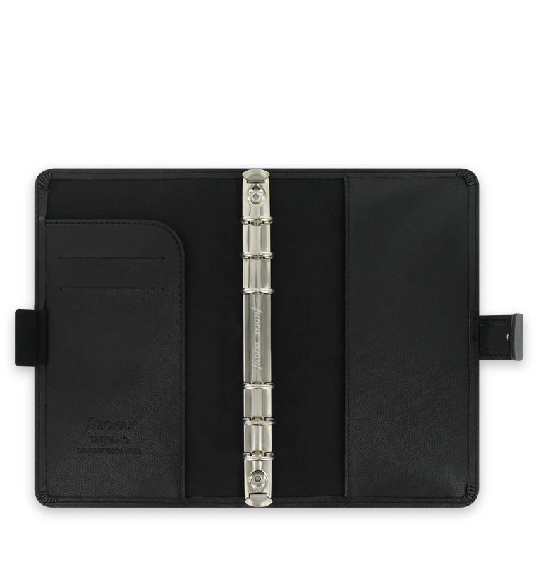 Organiseur FILOFAX Saffiano - Personal Compact - Black