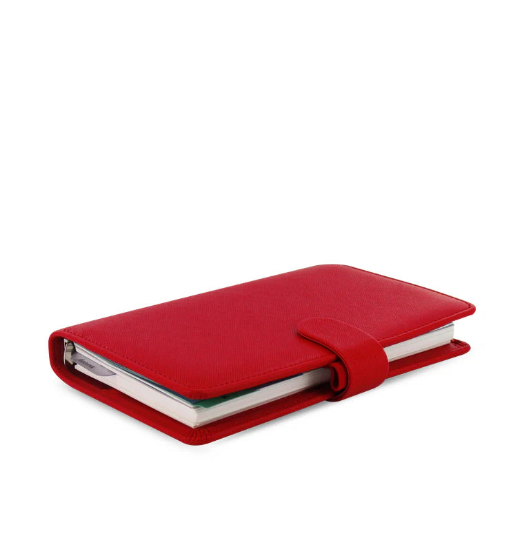 Organiseur FILOFAX Saffiano - Personal Compact - Poppy