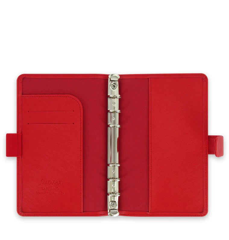 Organiseur FILOFAX Saffiano - Personal Compact - Poppy
