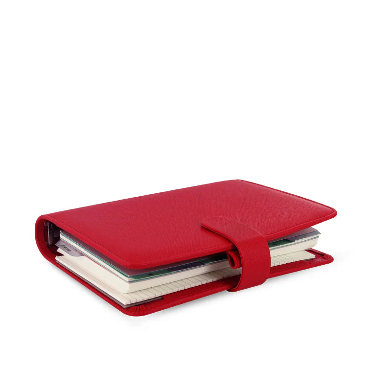 Organiseur FILOFAX Saffiano - Personal - Poppy