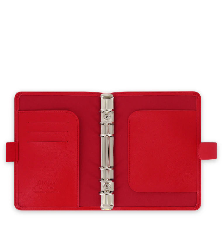 Organiseur FILOFAX Saffiano - Personal - Poppy
