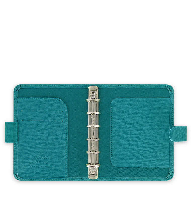 Organiseur FILOFAX Saffiano - Pocket - Aquamarine
