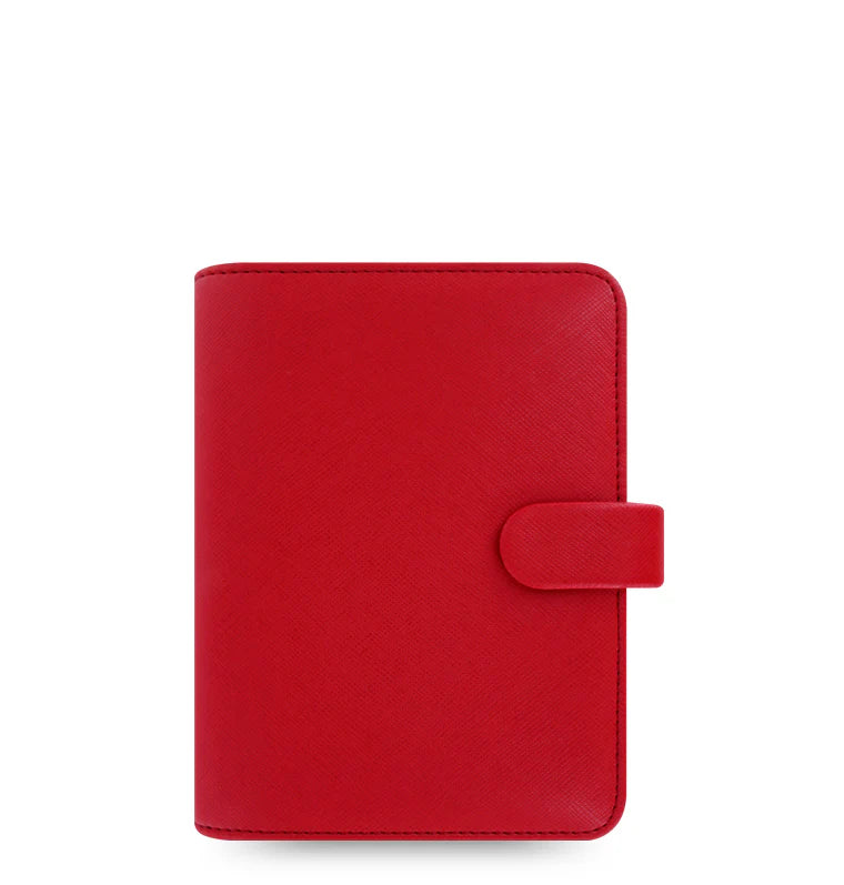 Organiseur FILOFAX Saffiano - Pocket - Poppy