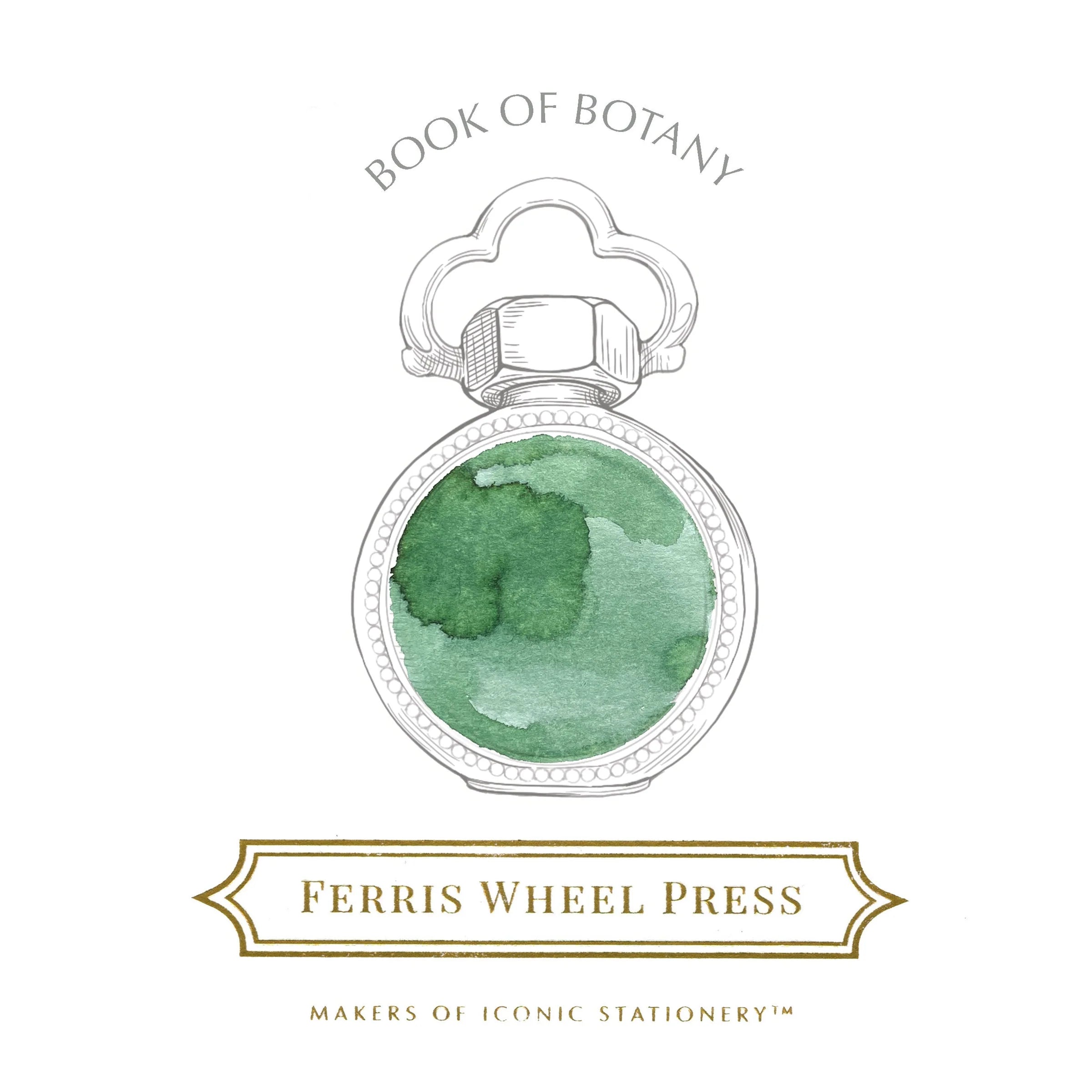 Flacon d'encre FERRIS WHEEL PRESS - Everyday Ink - Book of Botany (38ml) -