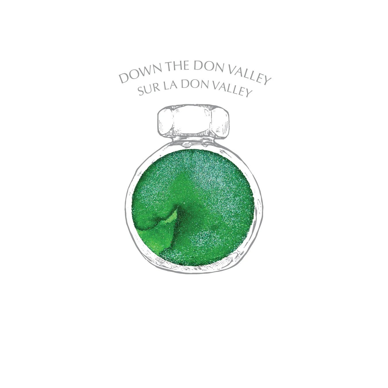 Flacon d'encre FERRIS WHEEL PRESS - Everyday Ink - Down the Don Valley (38ml) - 818351001757