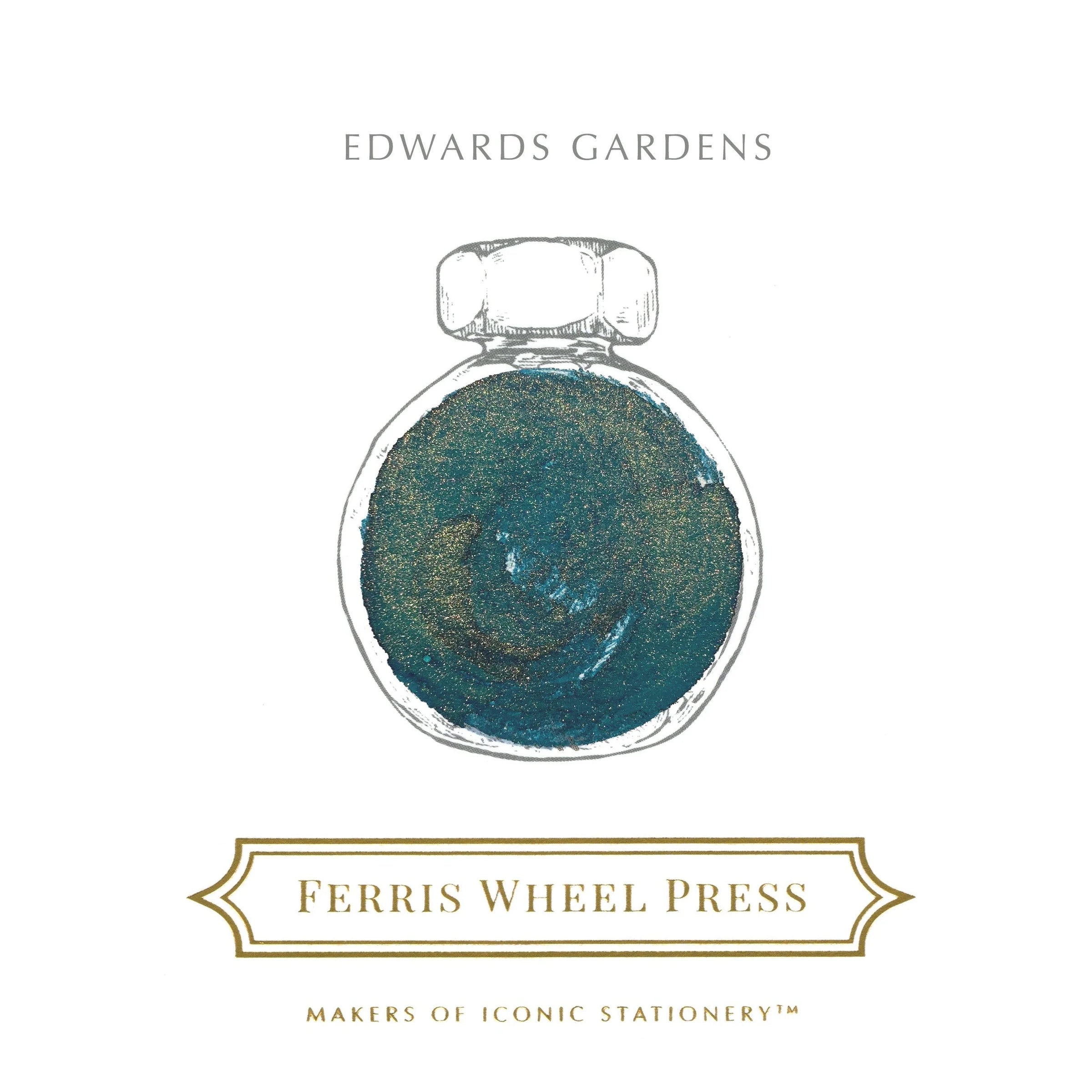 Flacon d'encre FERRIS WHEEL PRESS - Everyday Ink - Edwards Gardens (38ml) - 818351000545