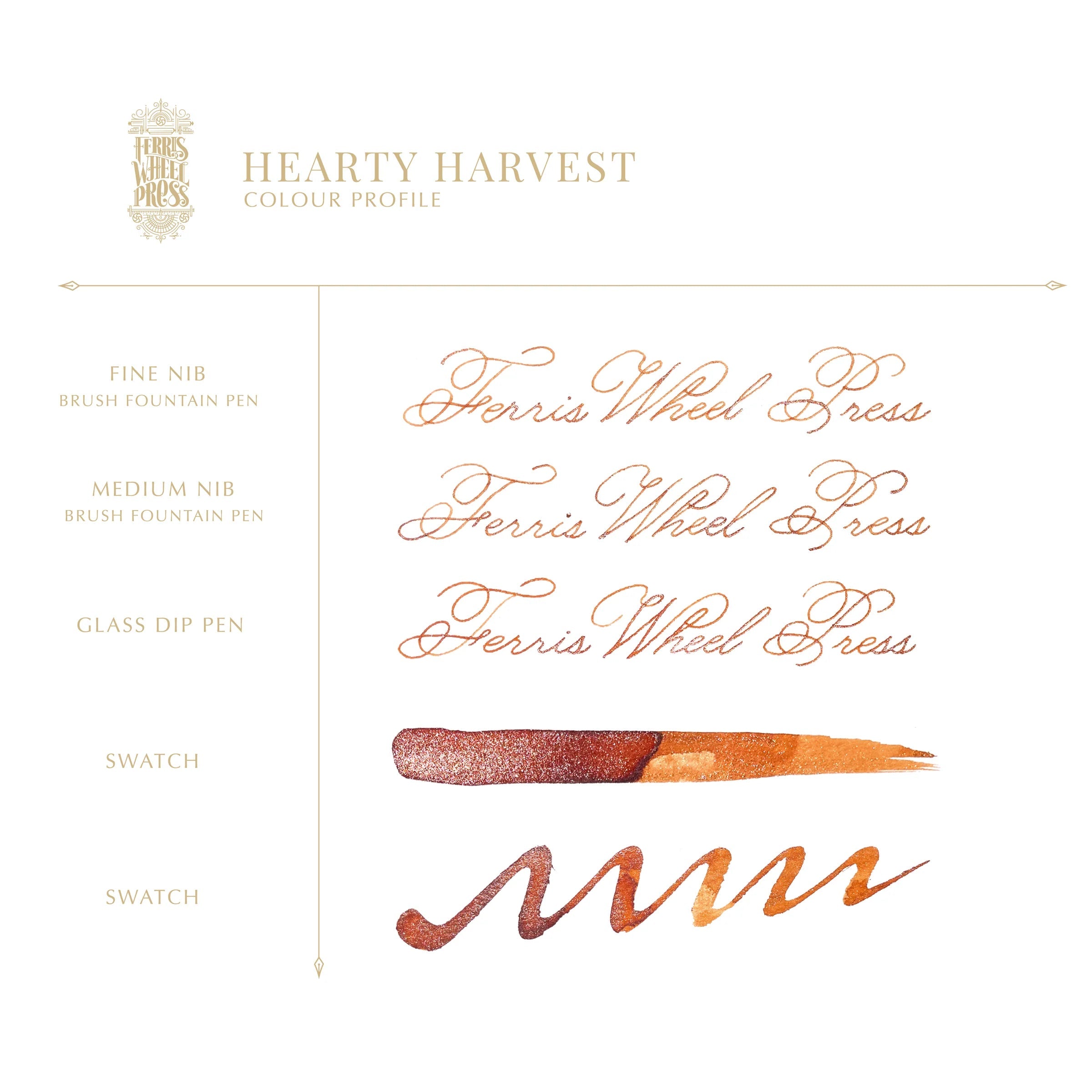 Flacon d'encre FERRIS WHEEL PRESS - Everyday Ink - Hearty Harvest (38ml) - 818351002693