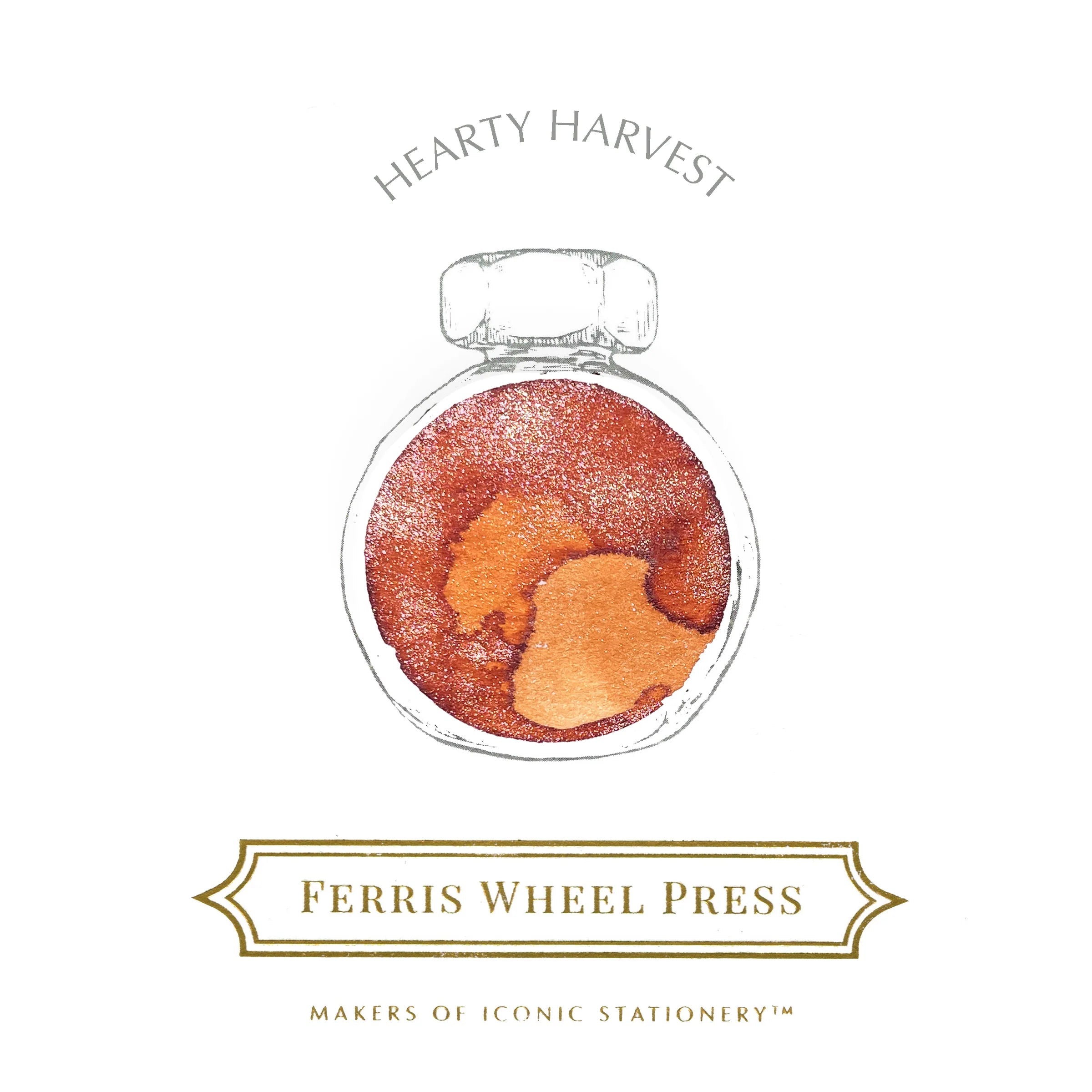 Flacon d'encre FERRIS WHEEL PRESS - Everyday Ink - Hearty Harvest (38ml) - 818351002693
