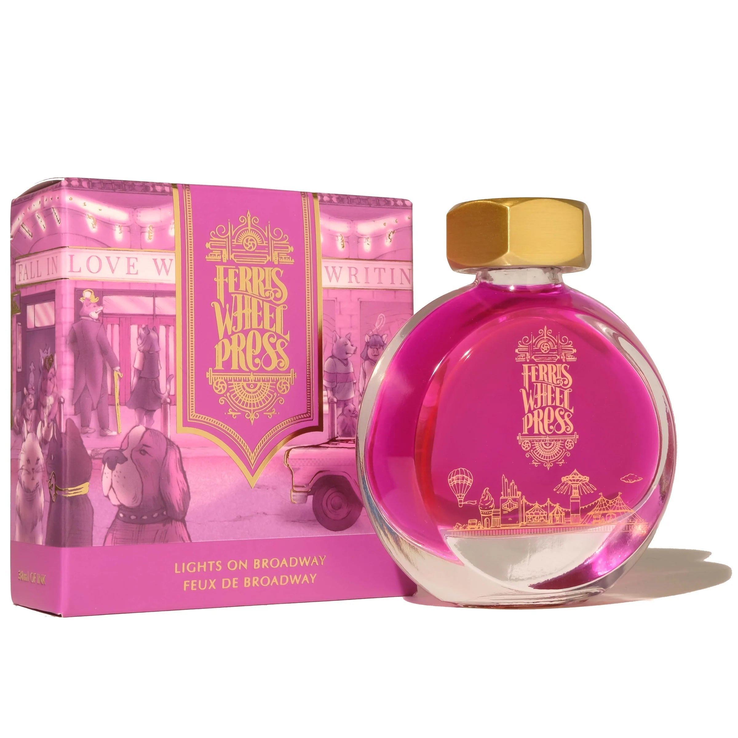 Flacon d'encre FERRIS WHEEL PRESS - Everyday Ink - Lights on Broadway (38ml) - 818351002150