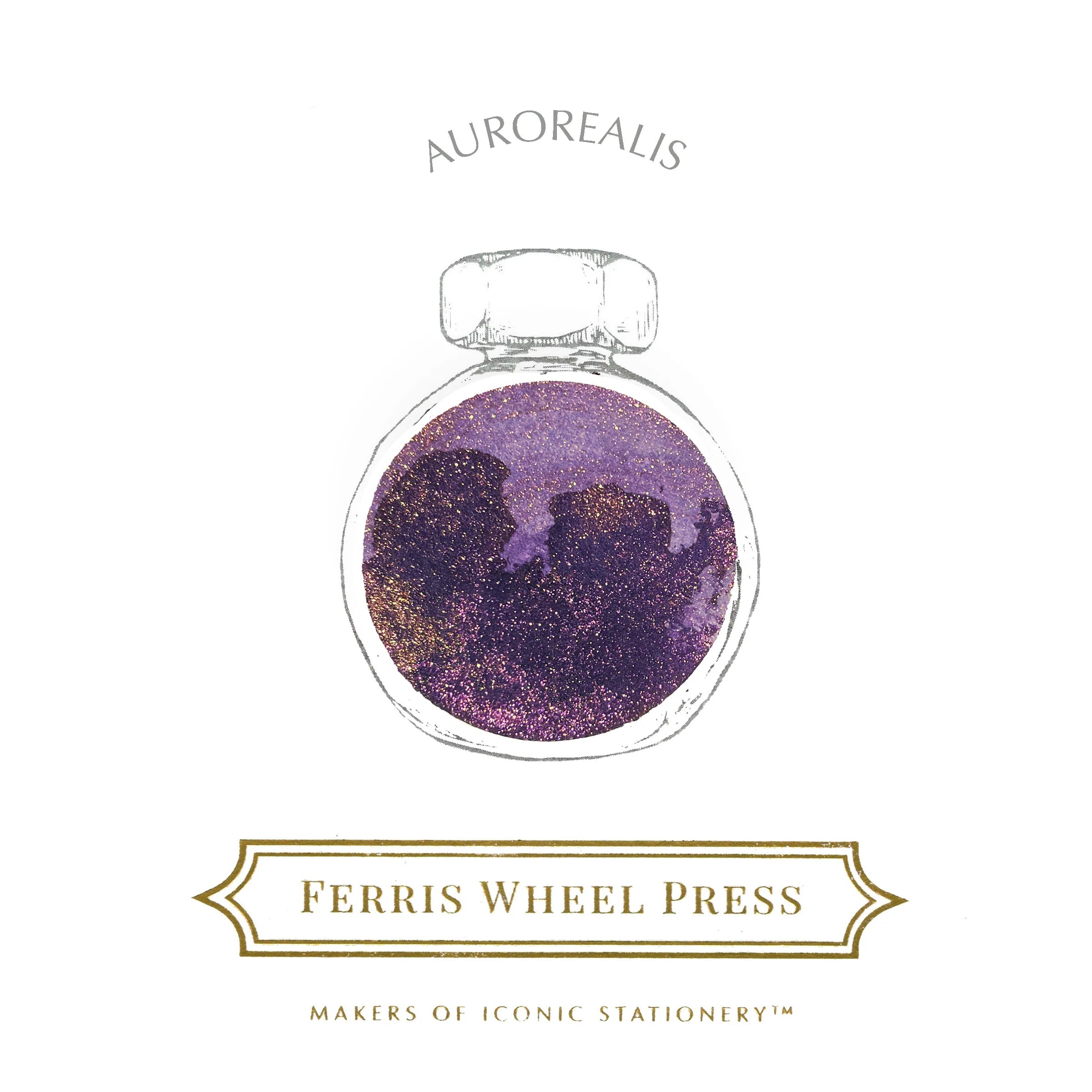 Flacon d'encre FERRIS WHEEL PRESS - Everyday Ink | Limited Edition 2024 - Aurorealis (38ml) - 818351002938