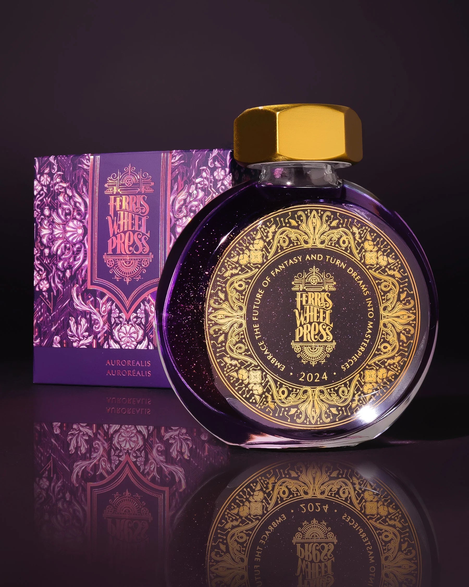 Flacon d'encre FERRIS WHEEL PRESS - Everyday Ink | Limited Edition 2024 - Aurorealis (38ml) - 818351002938