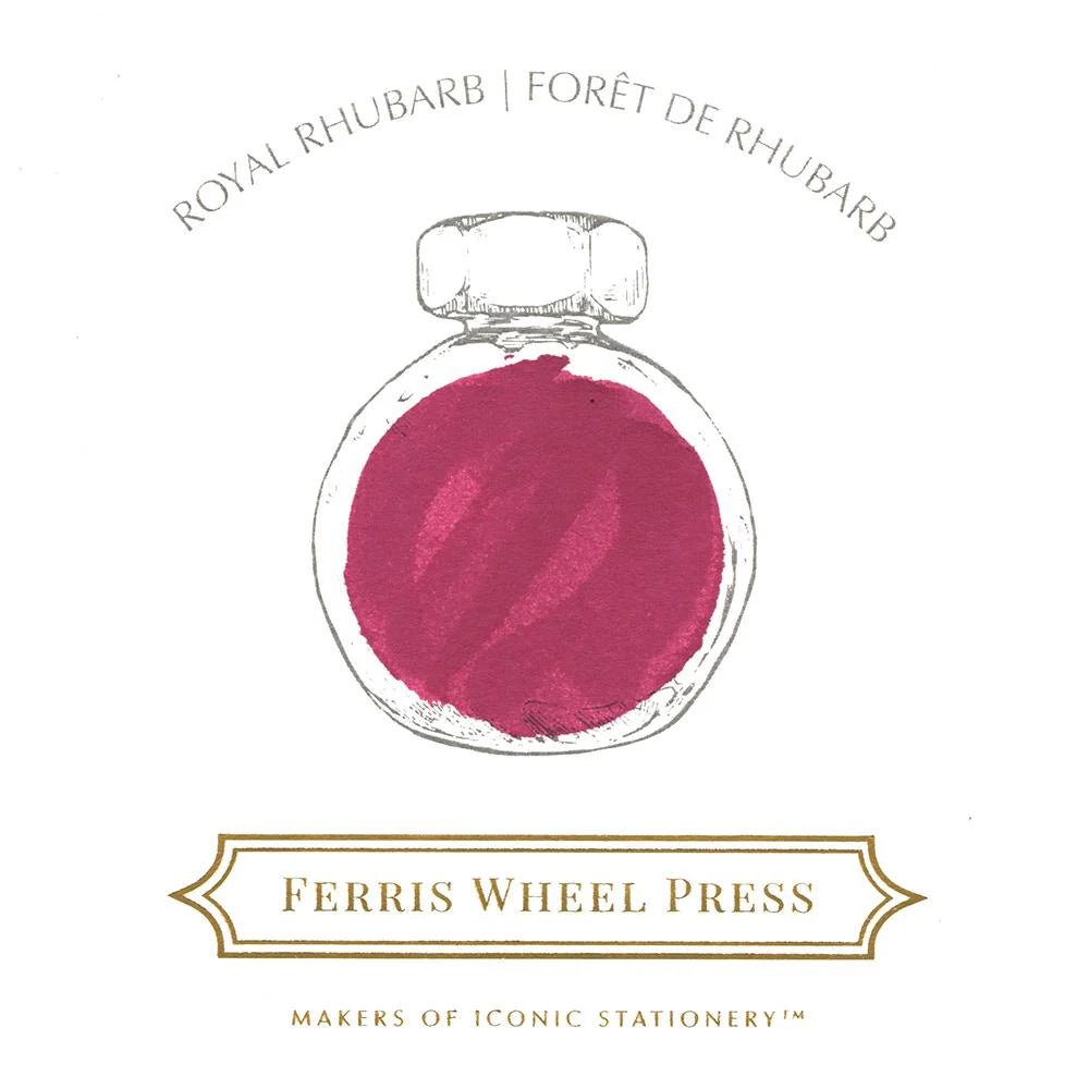 Flacon d'encre FERRIS WHEEL PRESS - Everyday Ink - Royal Rhubarb (38ml) - 850025001601