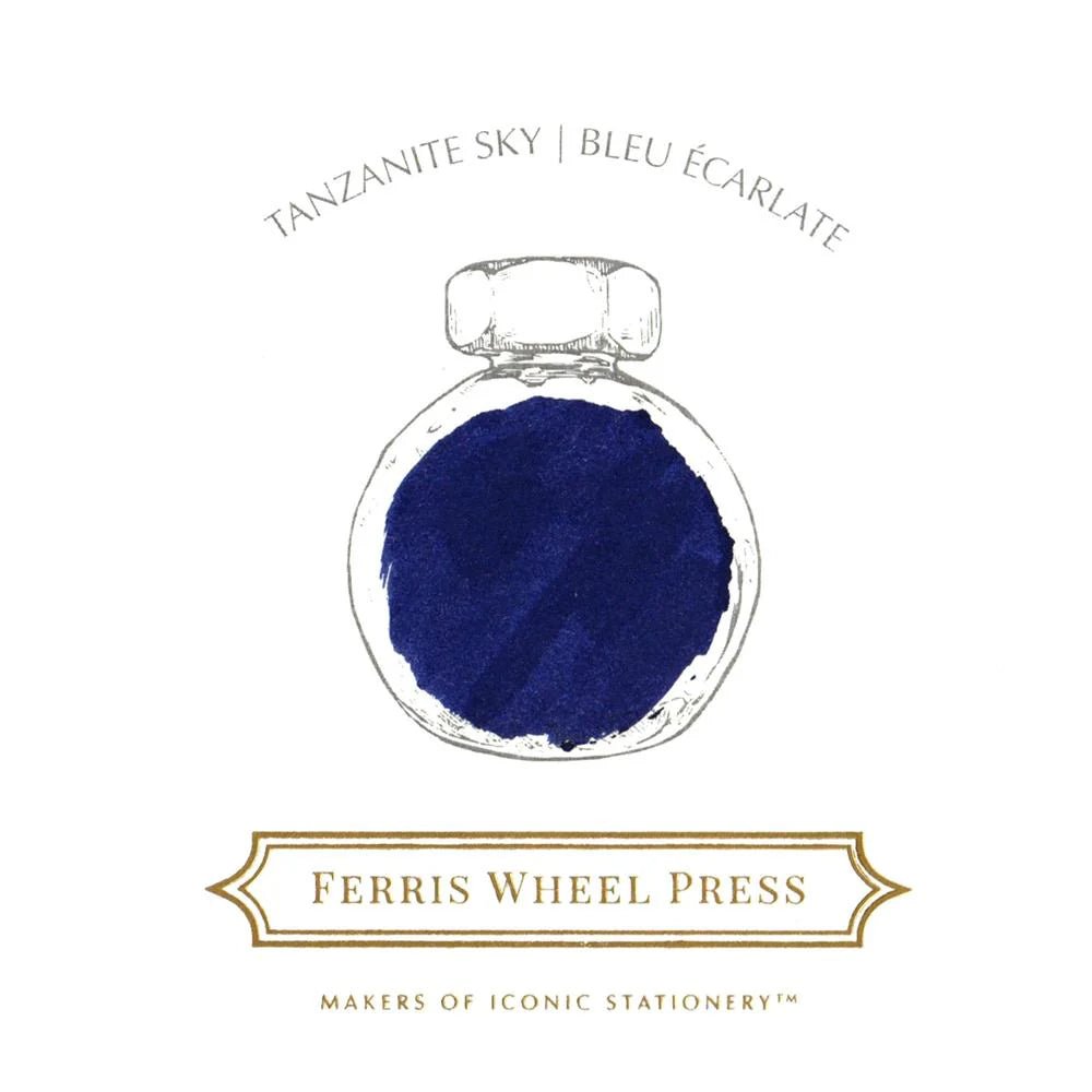 Flacon d'encre FERRIS WHEEL PRESS - Everyday Ink - Tanzanite Sky (38ml) - 850025001168