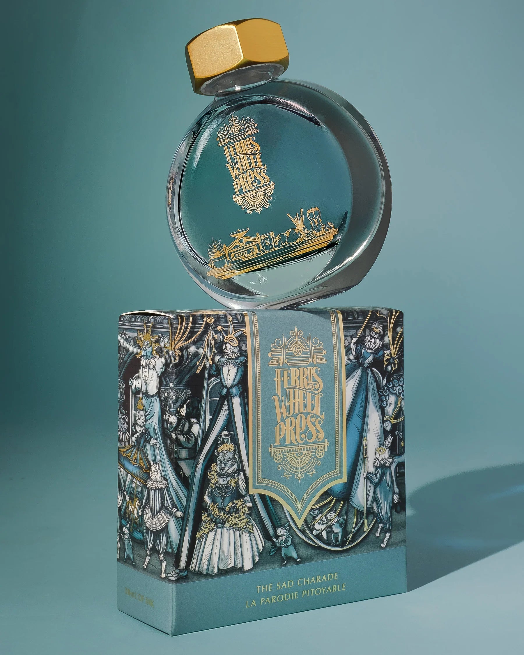 Flacon d'encre FERRIS WHEEL PRESS - Everyday Ink - The Sad Charade (38ml) - 818351002907