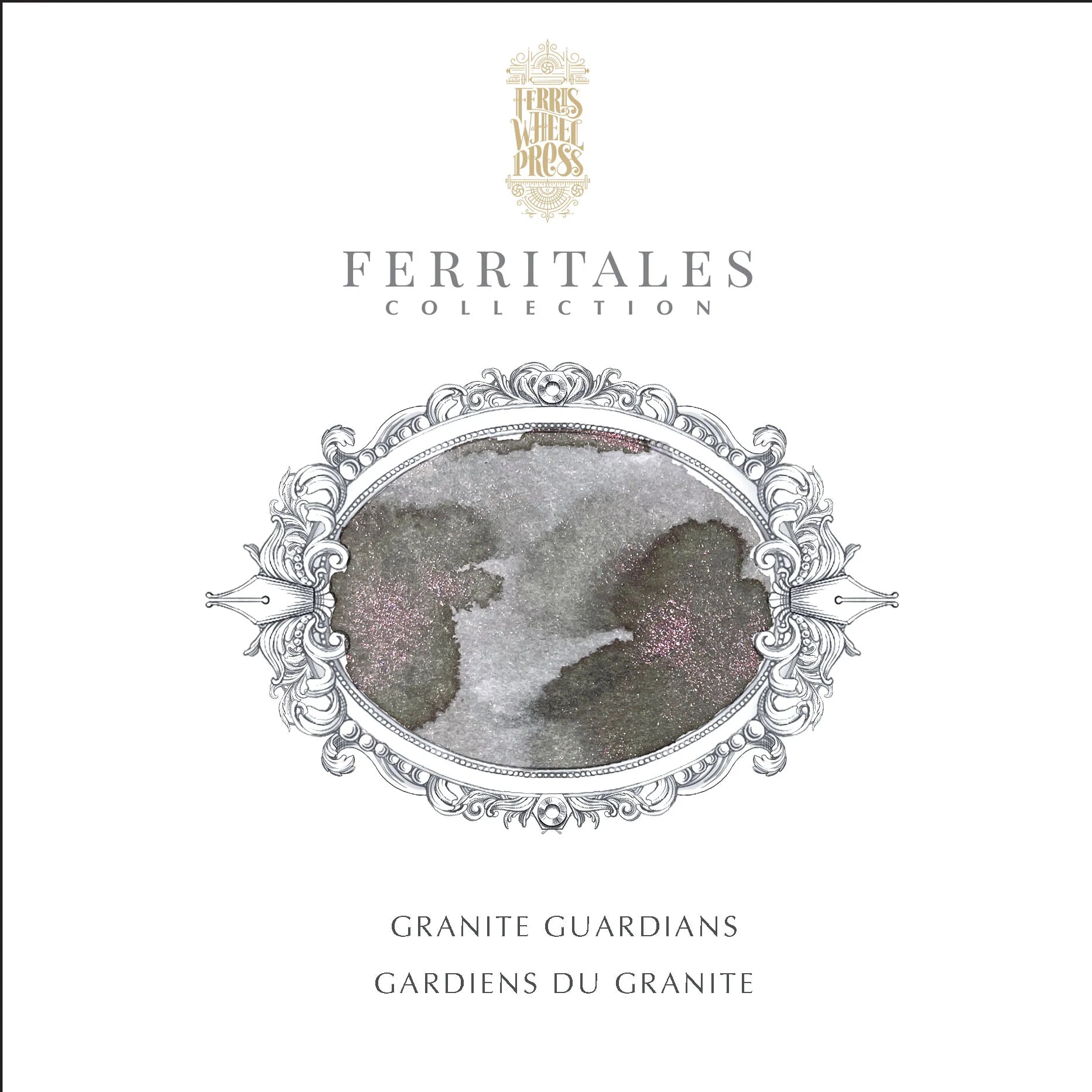 Flacon d'encre FERRIS WHEEL PRESS - FerriTales - Bestiary Series | Granite Guardians (20ml) - 818351004543