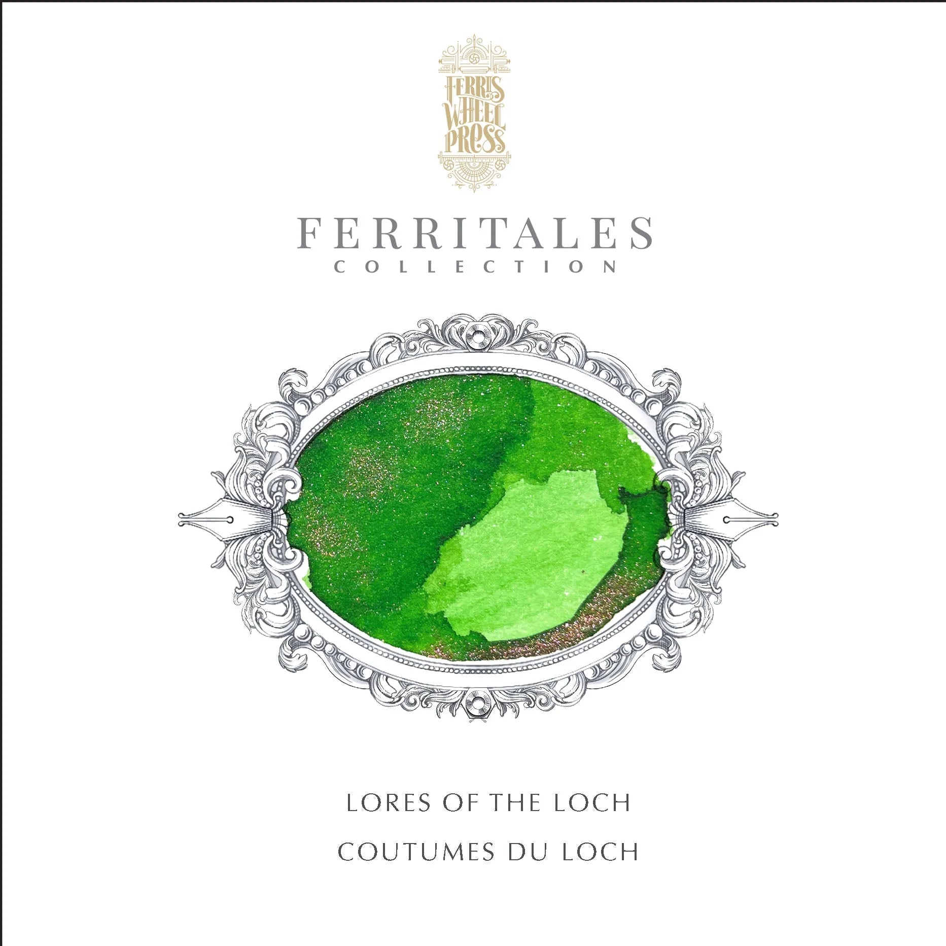 Flacon d'encre FERRIS WHEEL PRESS - FerriTales - Bestiary Series | Lores of the Loch (20ml) - 818351004536