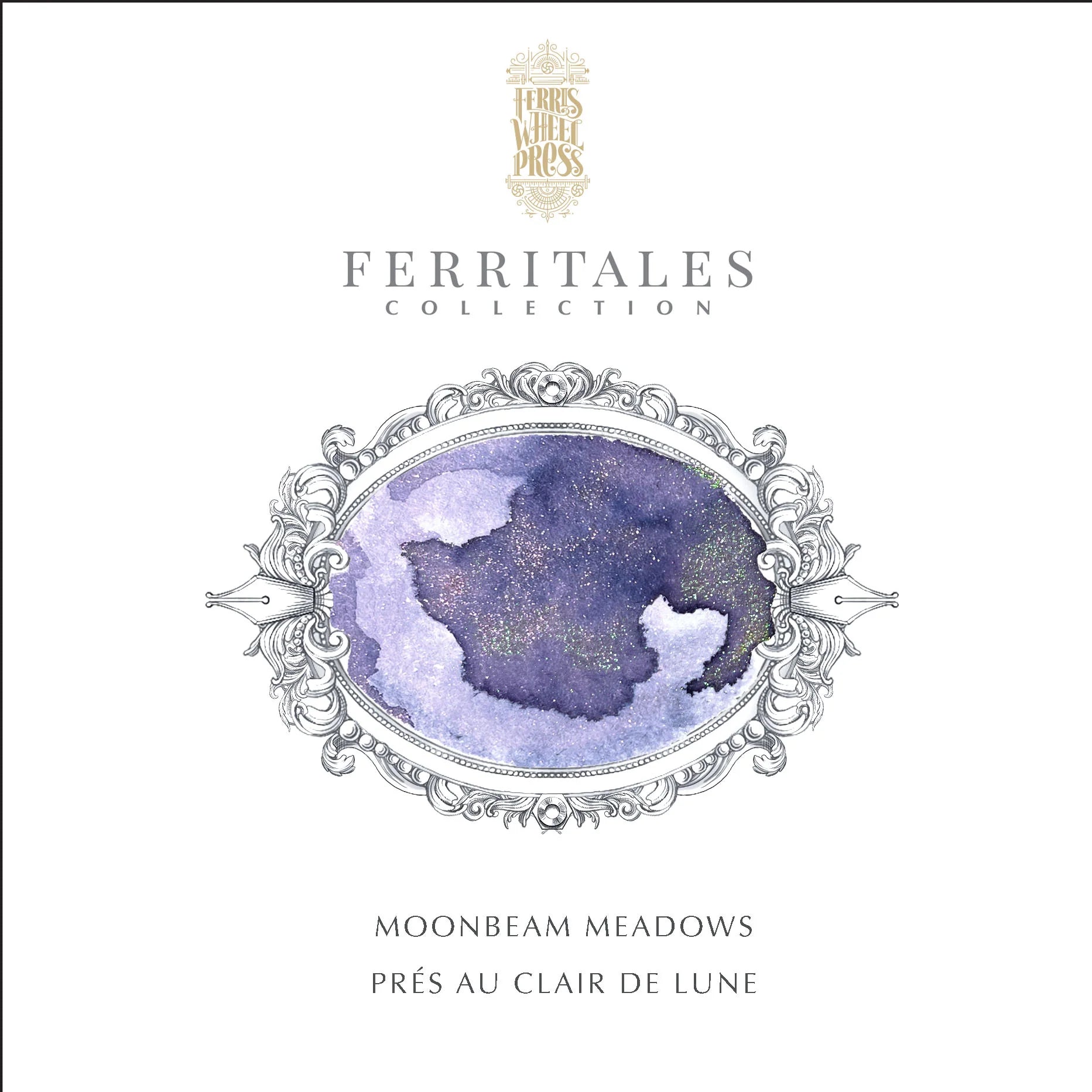 Flacon d'encre FERRIS WHEEL PRESS - FerriTales - Bestiary Series | Moonbeam Meadows (20ml) - 818351004529
