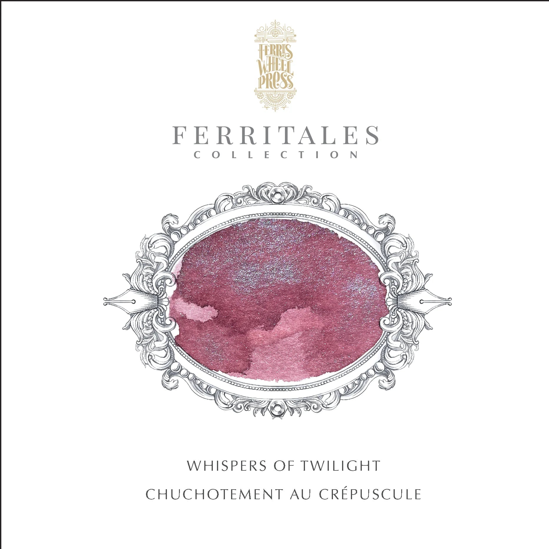 Flacon d'encre FERRIS WHEEL PRESS - FerriTales - Bestiary Series | Whispers of Twilight (20ml) -