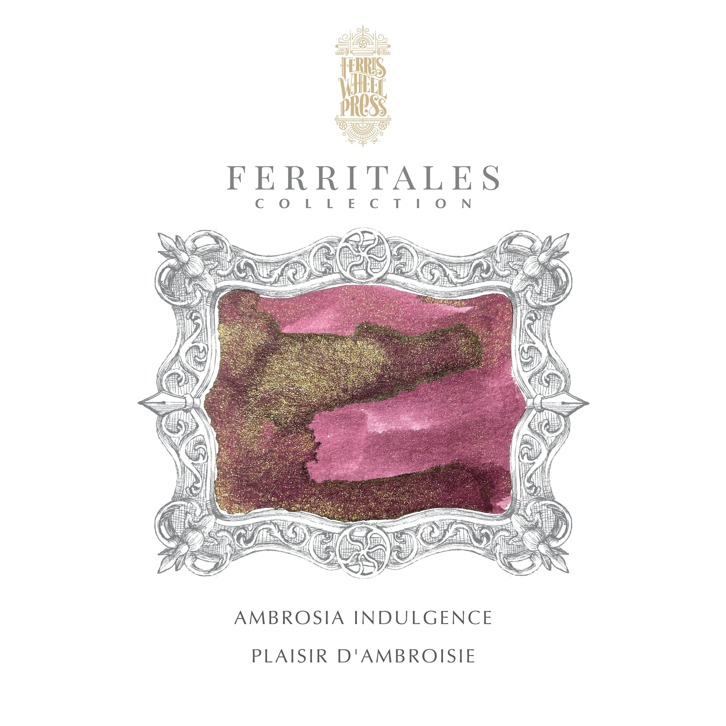 Flacon d'encre FERRIS WHEEL PRESS - FerriTales - King Midas | Ambrosia Indulgence (20ml) - 818351003669