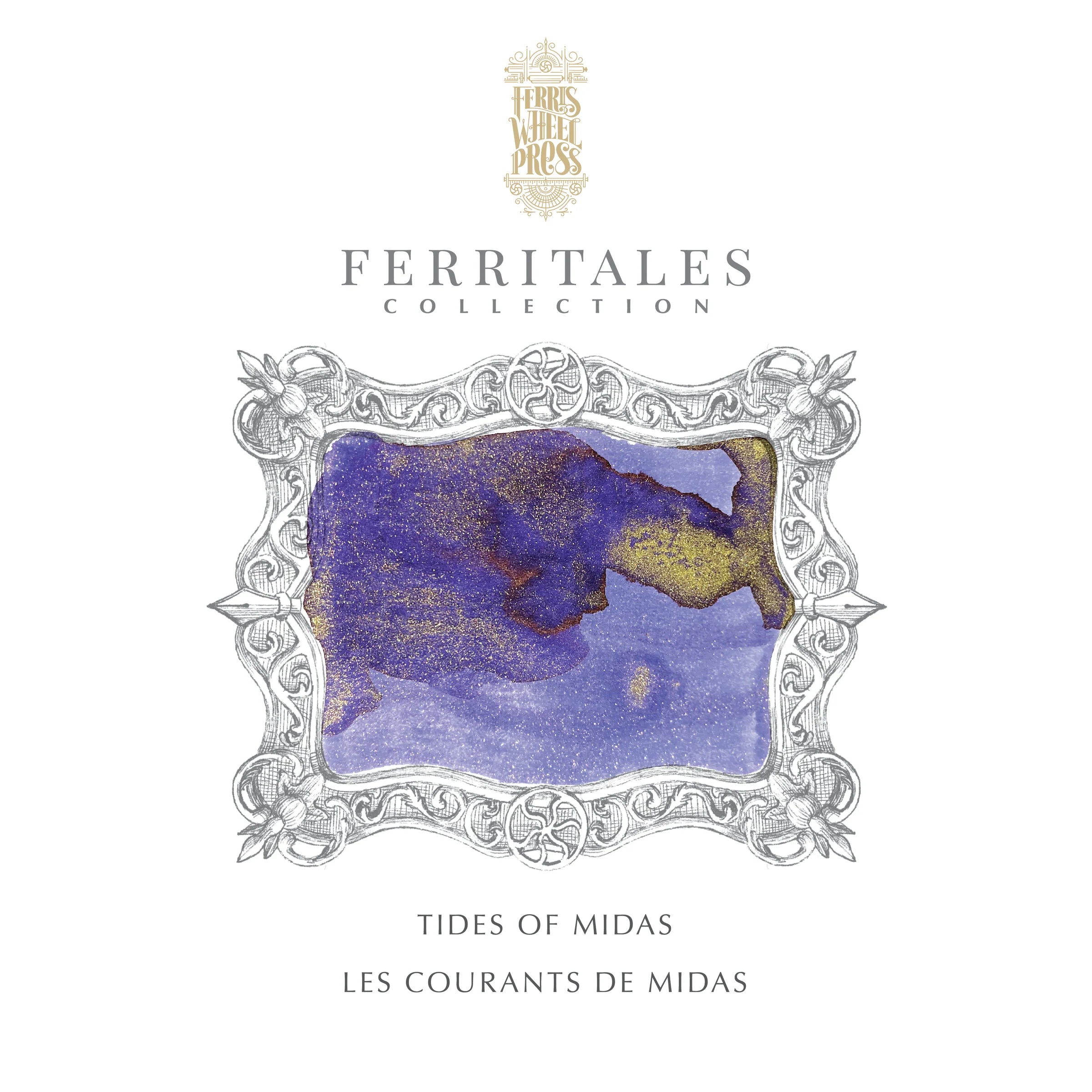 Flacon d'encre FERRIS WHEEL PRESS - FerriTales - King Midas | Tides of Midas (20ml) - 818351003683
