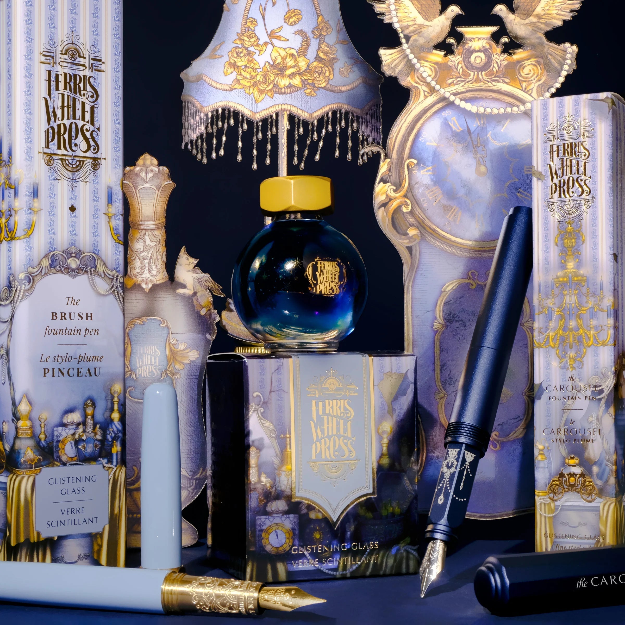 Flacon d'encre FERRIS WHEEL PRESS - FerriTales - Once Upon a Time | Glistening Glass (20ml) -