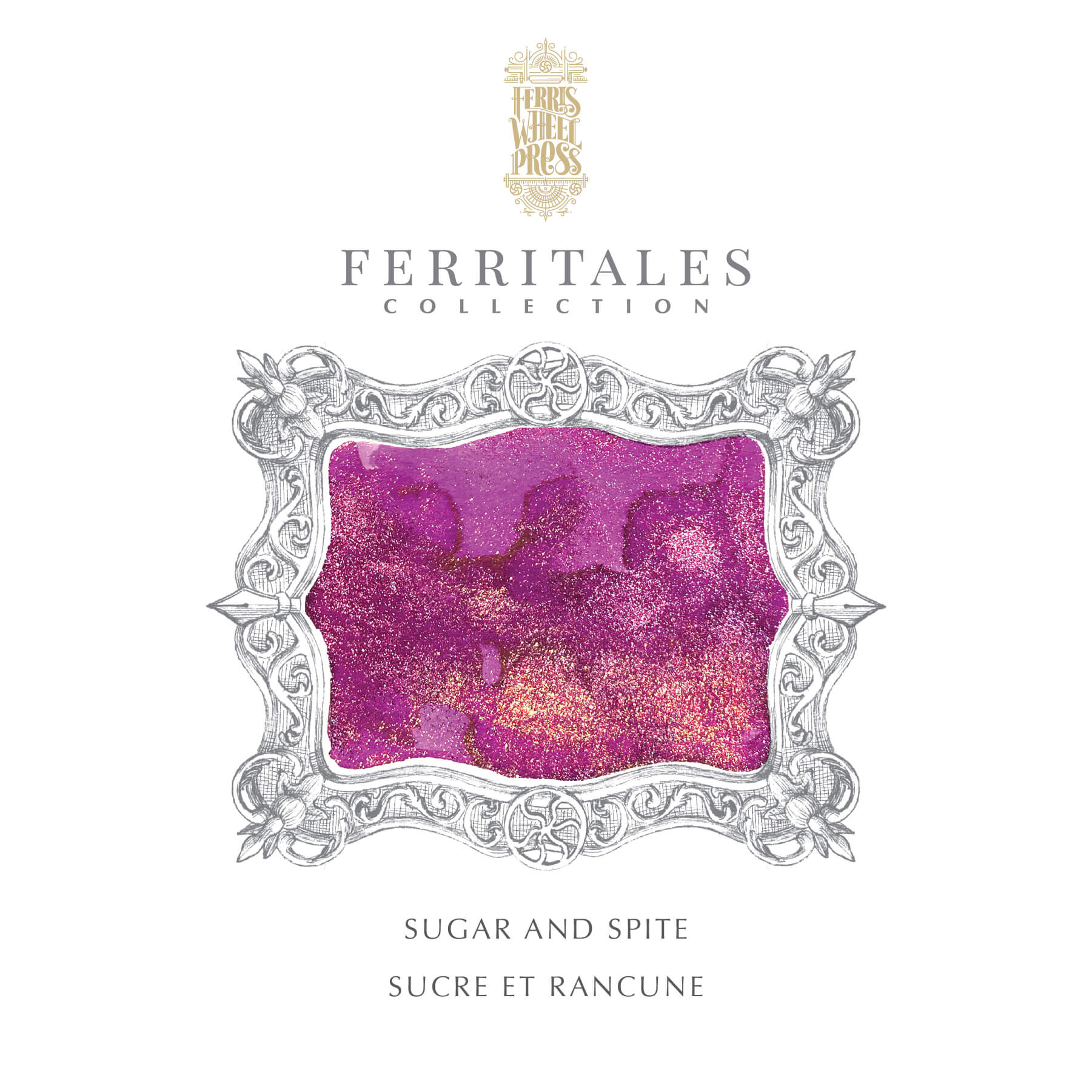 Flacon d'encre FERRIS WHEEL PRESS - FerriTales - Once Upon a Time | Sugar and Spite (20ml) - 818351002549
