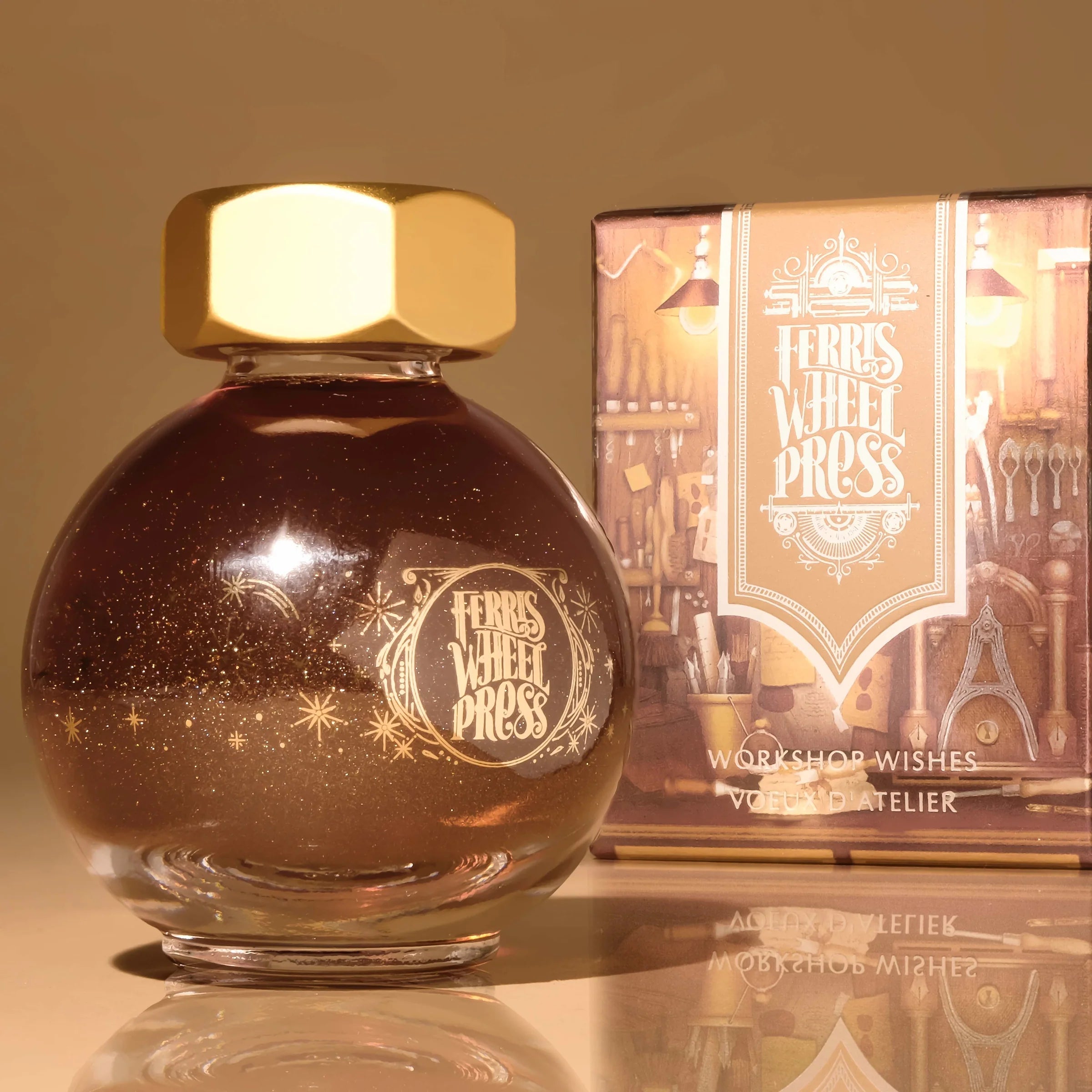 Flacon d'encre FERRIS WHEEL PRESS - FerriTales - Once Upon a Time | Workshop Wishes (20ml) - 818351002068