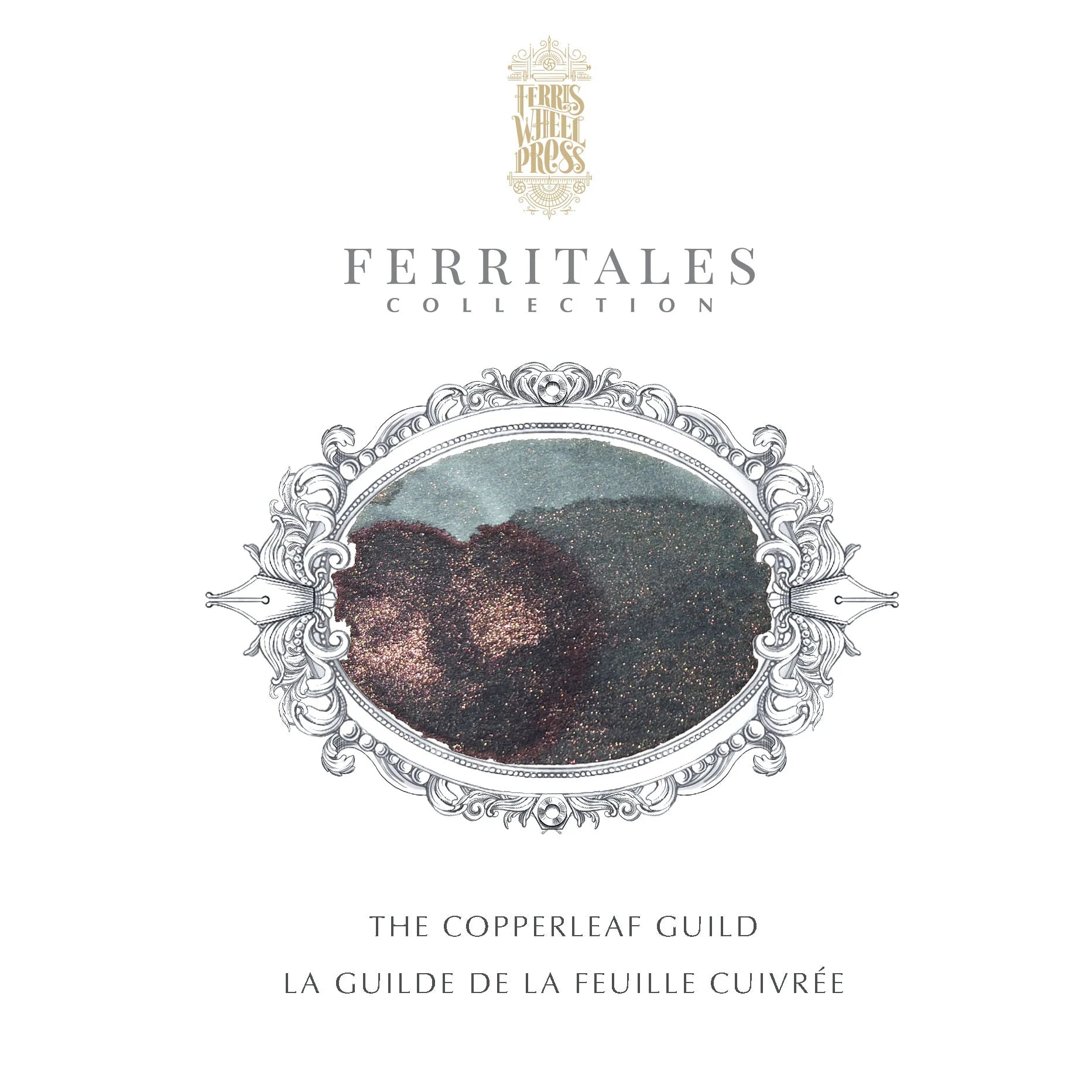 Flacon d'encre FERRIS WHEEL PRESS - FerriTales - The Book of Knights Series | The Copperleaf Guild (20ml) -