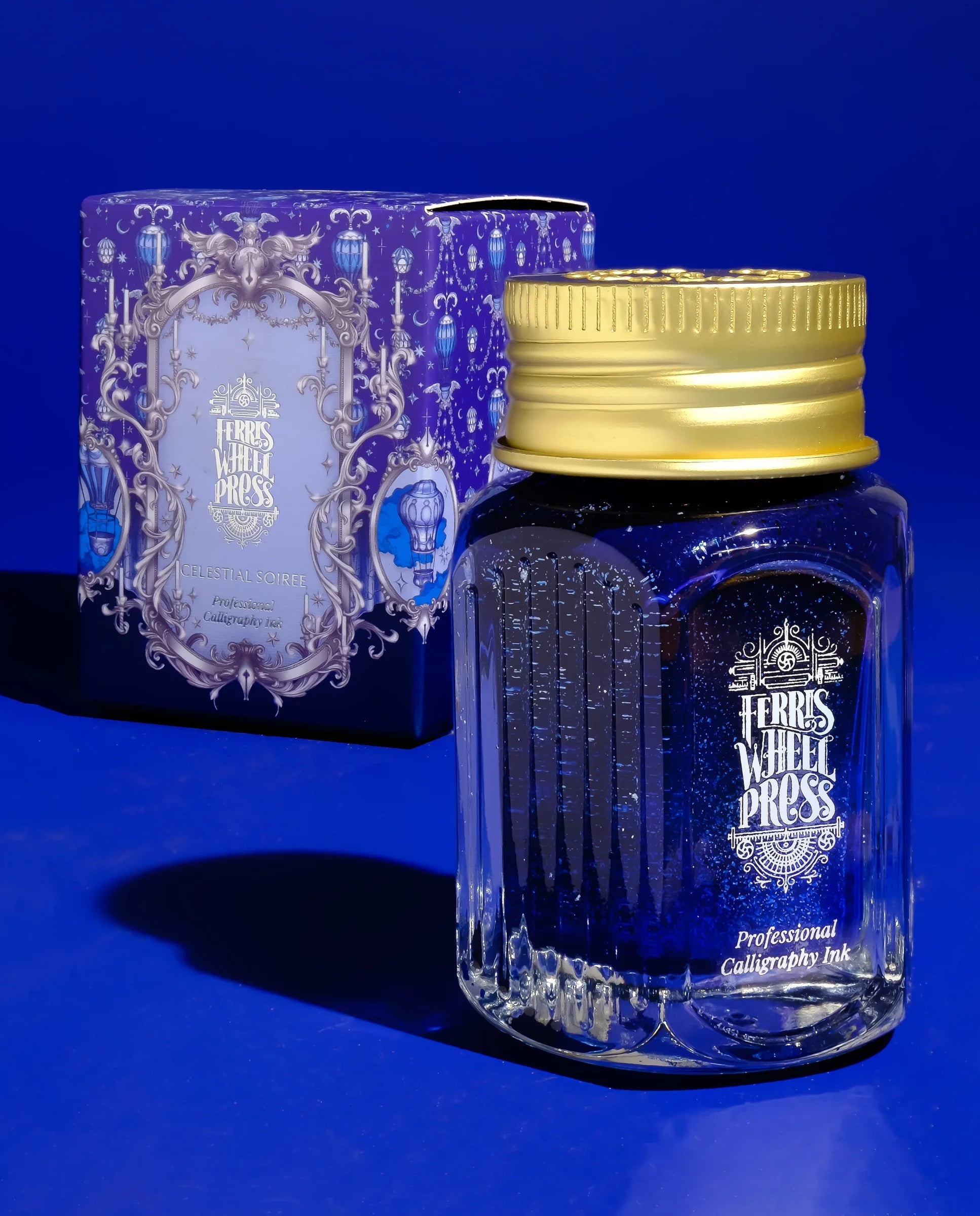 Flacon d'encre FERRIS WHEEL PRESS - Professional Calligraphy Ink - Celestial Soiree - 28 ml - 818351002754