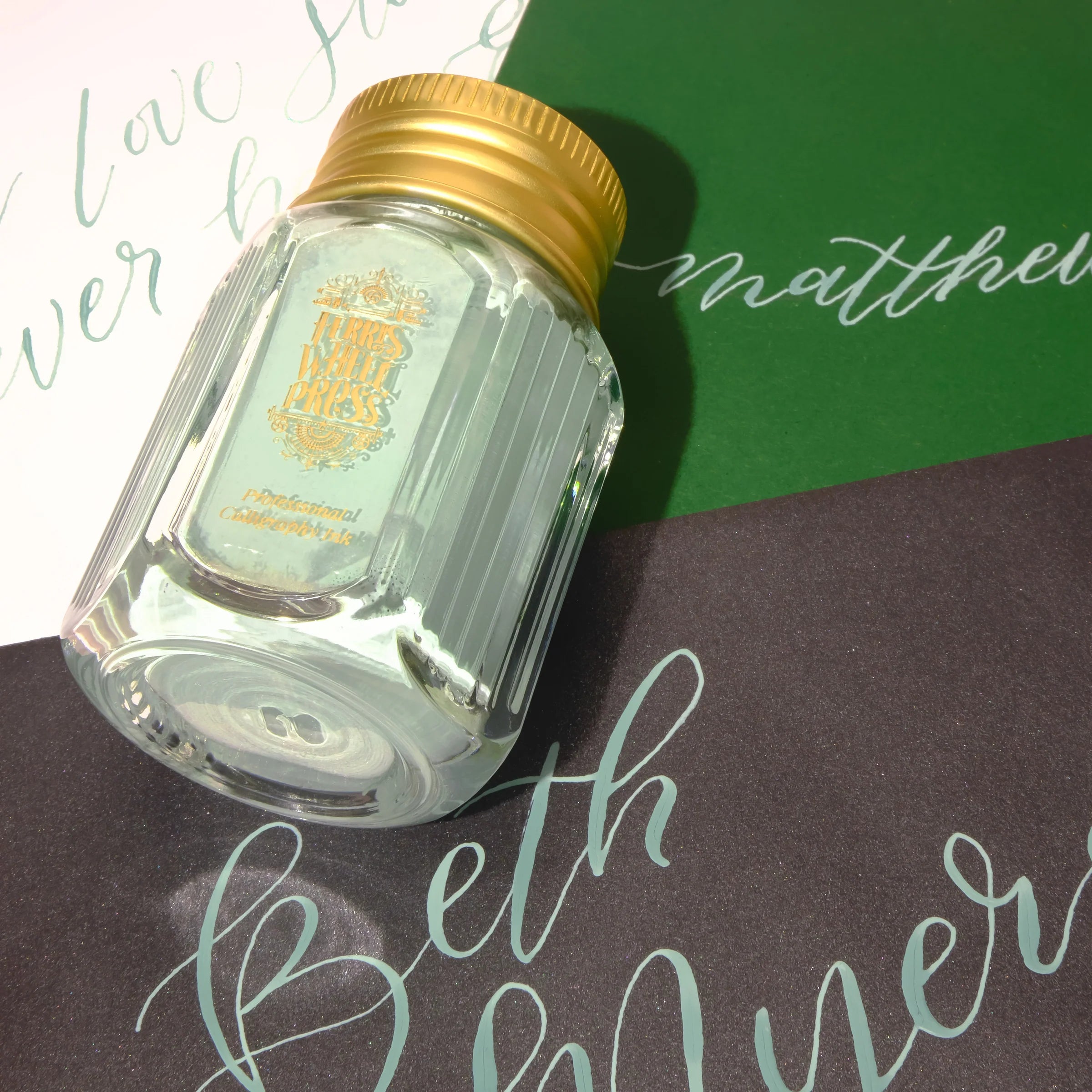 Flacon d'encre FERRIS WHEEL PRESS - Professional Calligraphy Ink - Sage Advice - 28 ml - 818351002310