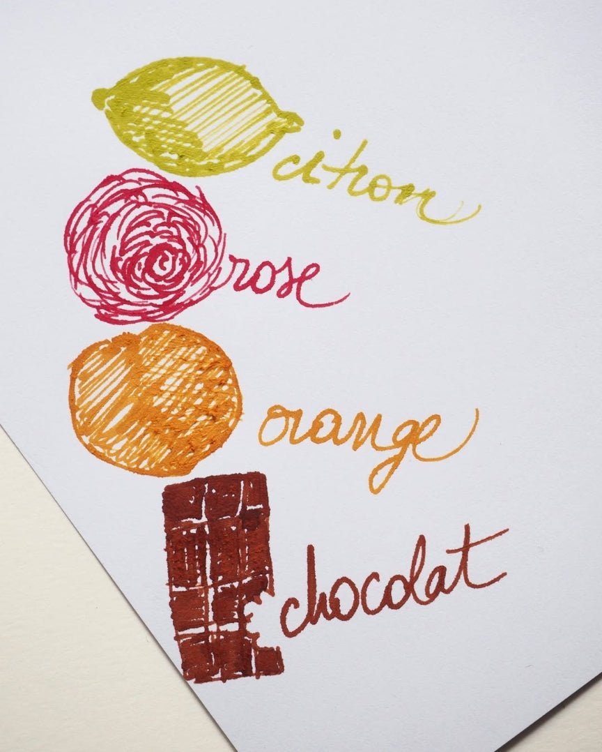Flacon d'encre JACQUES HERBIN - Encre d'écriture parfumée - Parfum Cacao (10ml) - 10 ml - 3188552137461