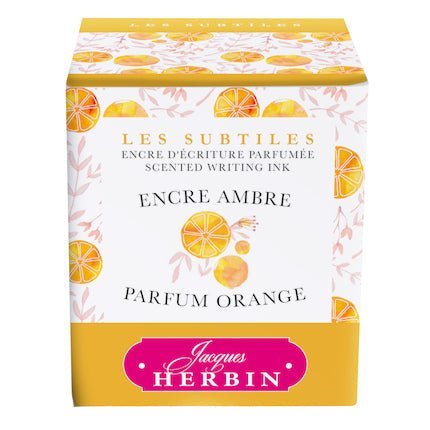 Flacon d'encre JACQUES HERBIN - Encre d'écriture parfumée - Parfum Orange (30ml) - 30 ml - 3188550137562