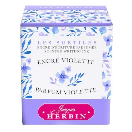 Flacon d'encre JACQUES HERBIN - Encre d'écriture parfumée - Parfum Violette (30ml) - 30 ml - 3188550137777