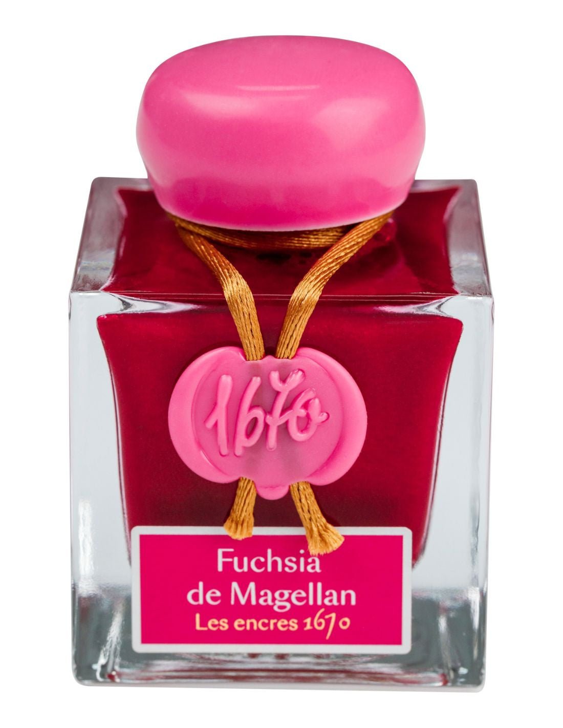 Flacon d'encre JACQUES HERBIN - Les Encres 1670 - Fuschia de Magellan - 50 ml - 3188555150634