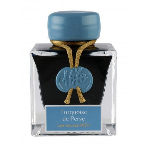 Flacon d'encre JACQUES HERBIN - Les Encres 1670 - Turquoise de Perse - 50 ml - 3188555150146