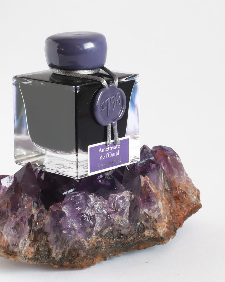 Flacon d'encre JACQUES HERBIN - Les Encres 1798 - Améthyste de l’Oural - 50 ml - 3188555155790