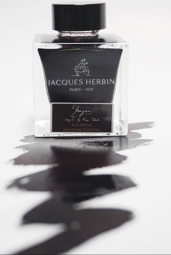 Flacon d'encre JACQUES HERBIN - Les Encres Création d'Artistes - Shogun by Kenzo Takada & K3 - 50 ml - 3188555132098