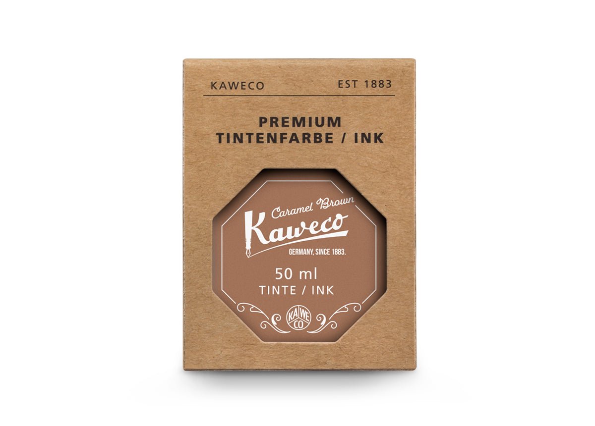 Flacon d'encre KAWECO - Caramel Brown - 50 ml - 4250278625702