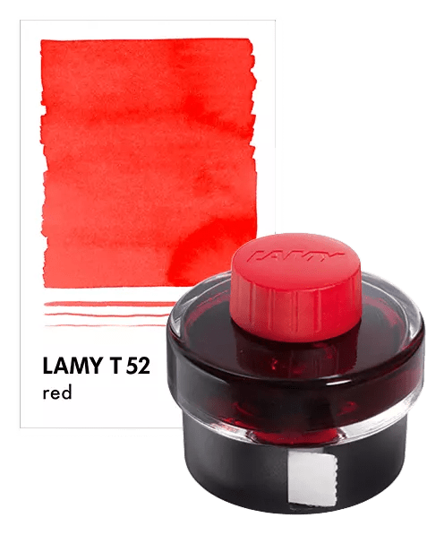 Flacon d'encre LAMY T52 - Rouge (50ml) - 4014519089322