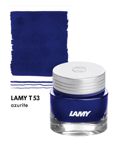 Flacon d'encre LAMY T53 Crystal Ink - Azurite (30ml) - 4014519706786