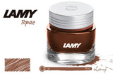 Flacon d'encre LAMY T53 Crystal Ink - Topaz (30ml)