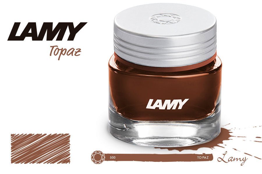 Flacon d'encre LAMY T53 Crystal Ink - Topaz - 30 ml - 4014519706762