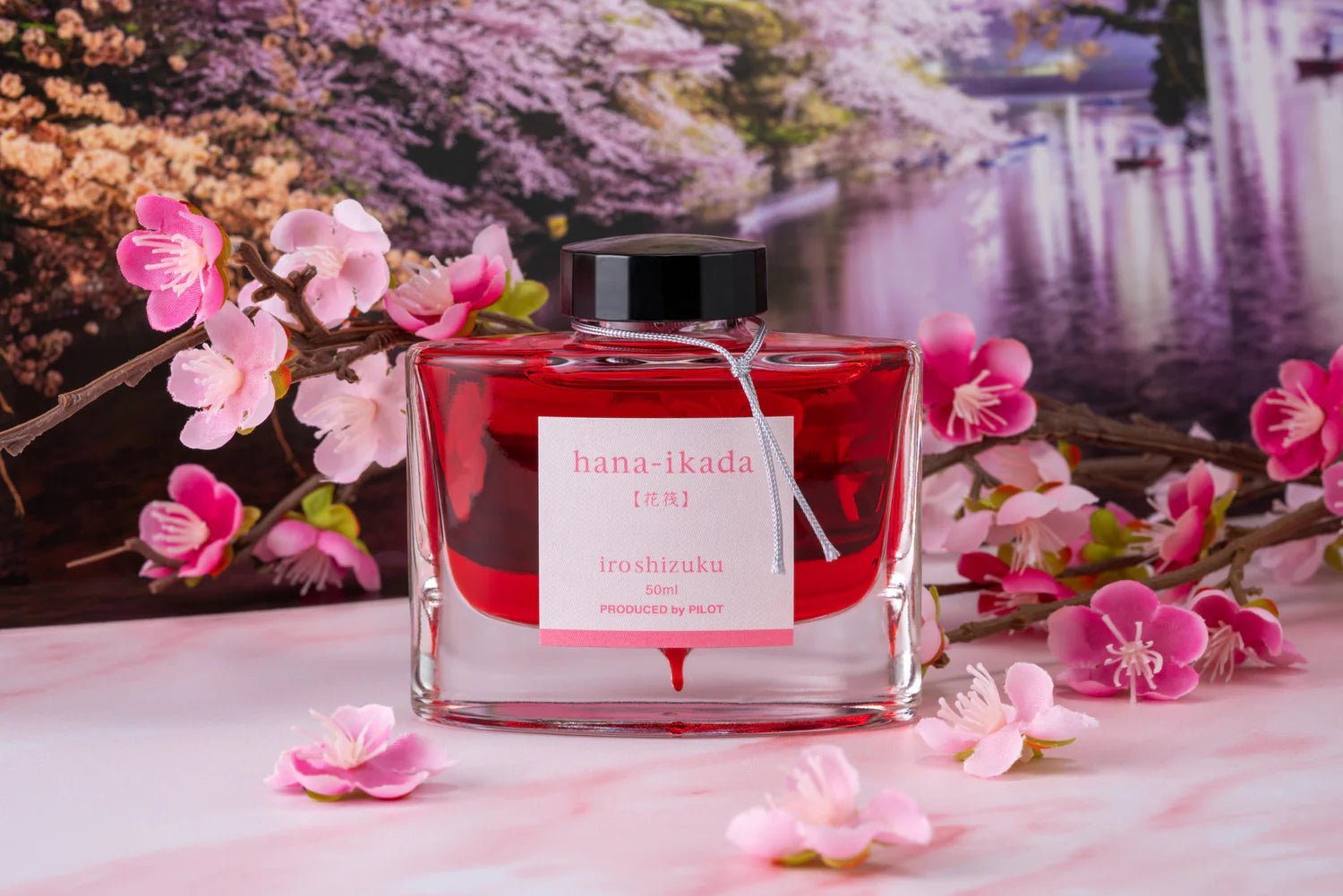 Flacon d'encre PILOT Iroshizuku - Hana - ikada - 50 ml - 4902505636028